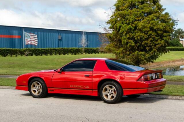 1988 Red Chevrolet Camaro 2d Coupe