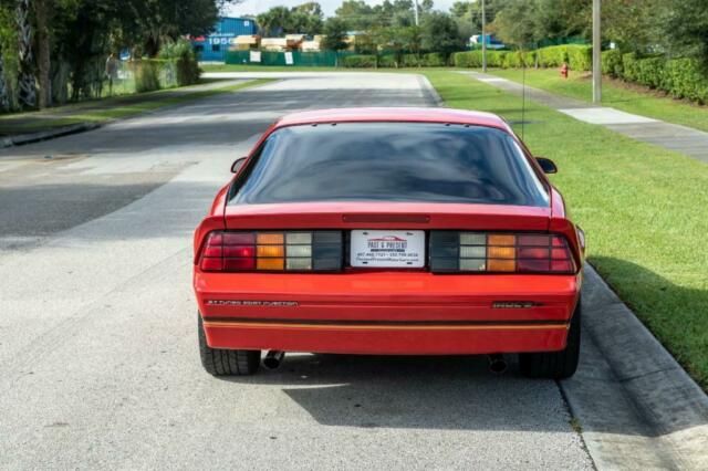 1988 Red Chevrolet Camaro 2d Coupe