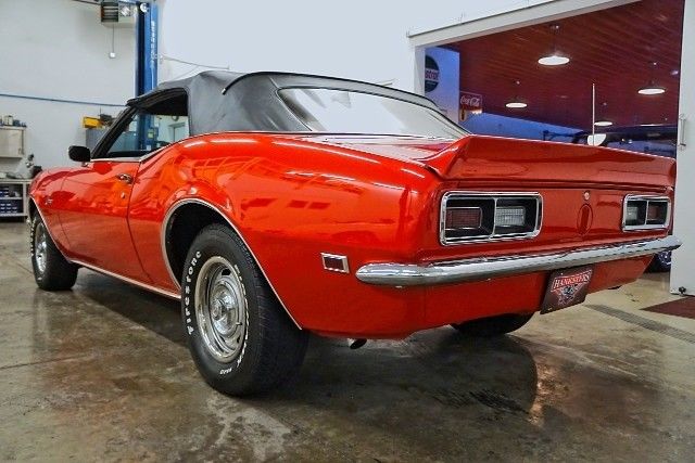 1968 Red Chevrolet Camaro --