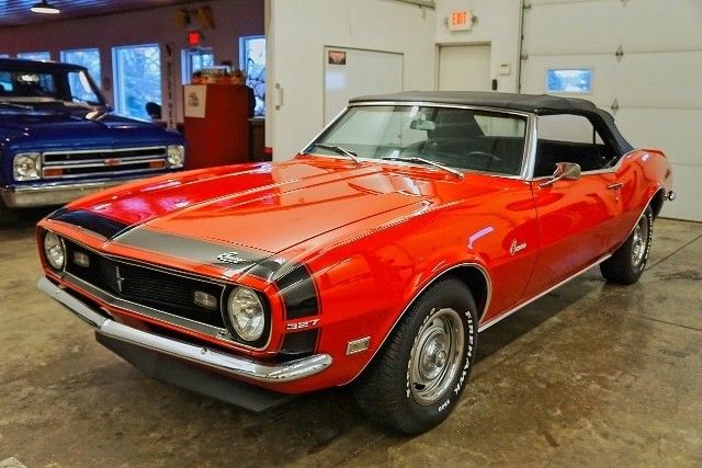 1968 Red Chevrolet Camaro --