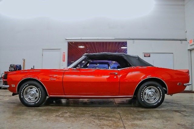 1968 Red Chevrolet Camaro --