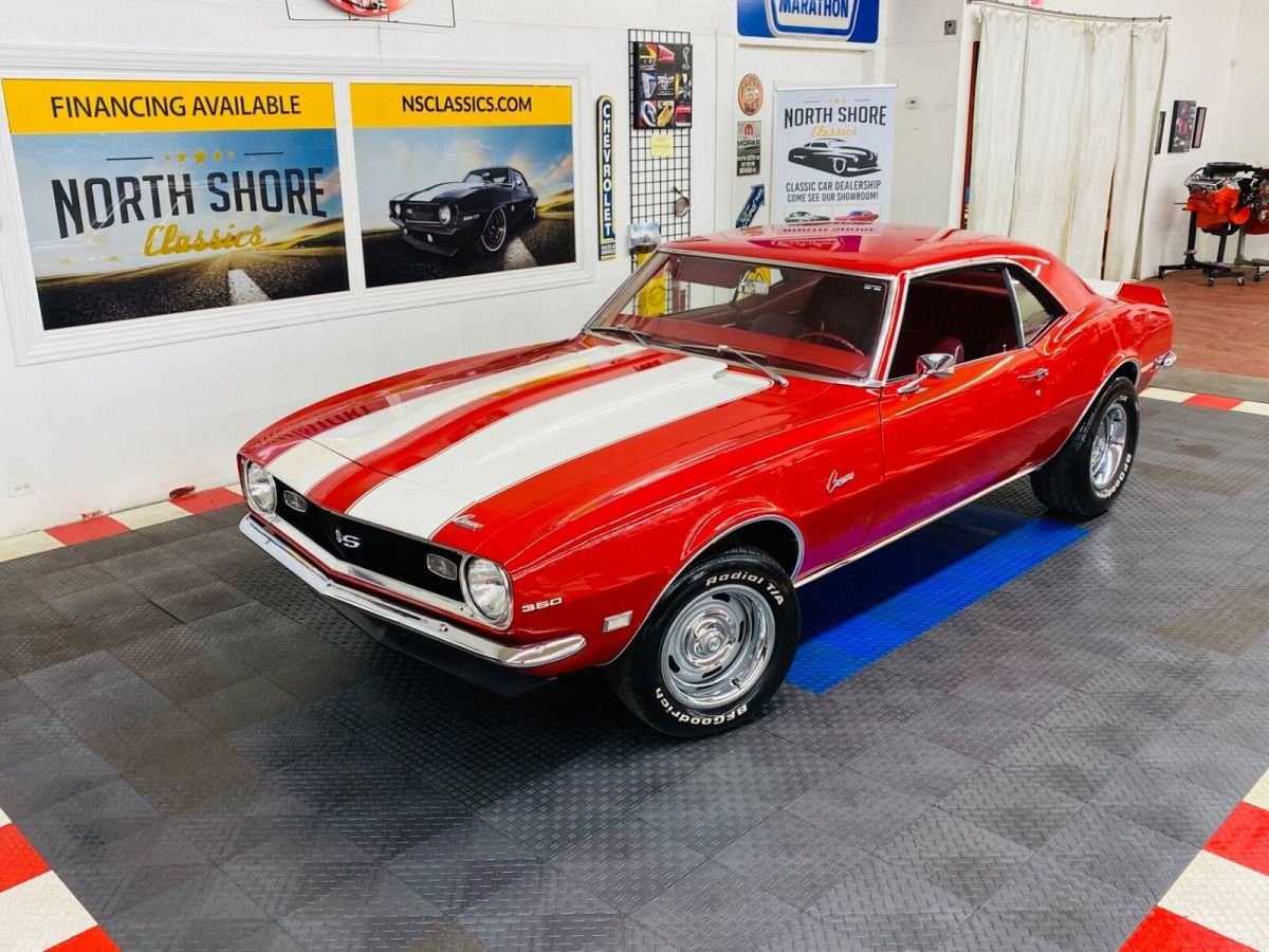 1968 Red Chevrolet Camaro Coupe