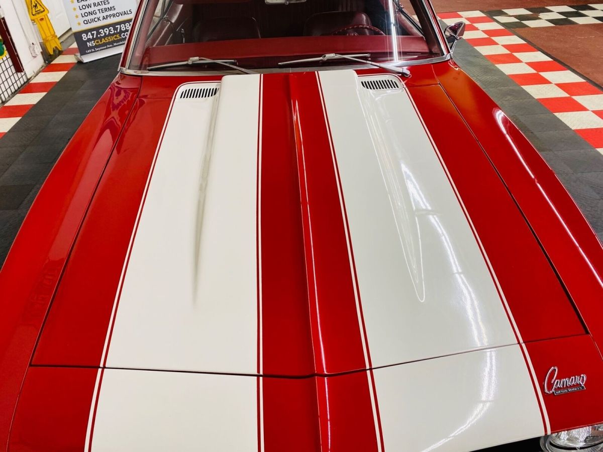 1968 Red Chevrolet Camaro Coupe