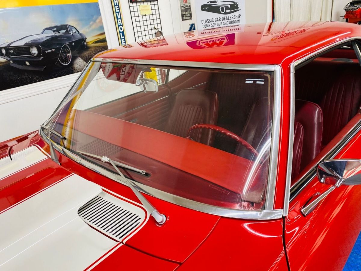 1968 Red Chevrolet Camaro Coupe