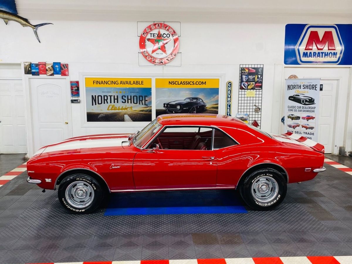 1968 Red Chevrolet Camaro Coupe