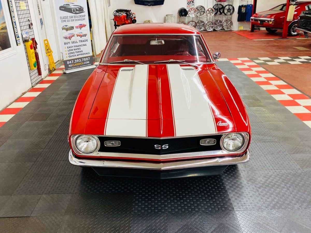 1968 Red Chevrolet Camaro Coupe