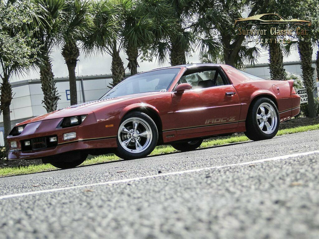 1989 Red Chevrolet Camaro 2d Coupe
