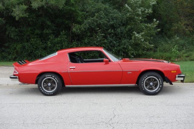 1974 Red Chevrolet Camaro Coupe