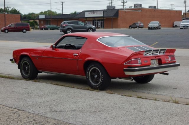 1974 Red Chevrolet Camaro Coupe
