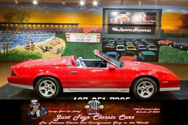 1984 Red Chevrolet Camaro --