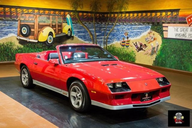 1984 Red Chevrolet Camaro --