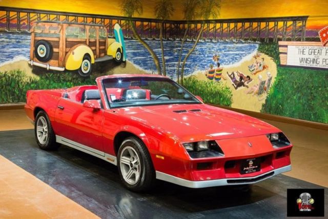 1984 Red Chevrolet Camaro --