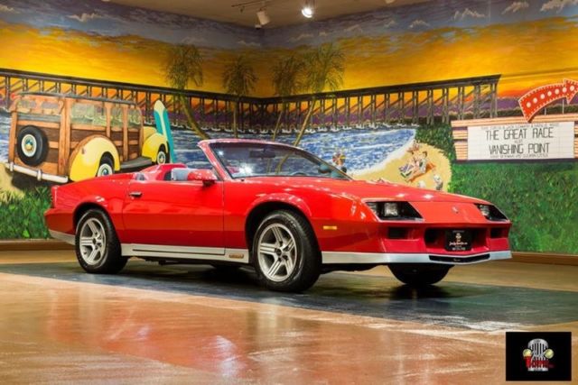 1984 Red Chevrolet Camaro --