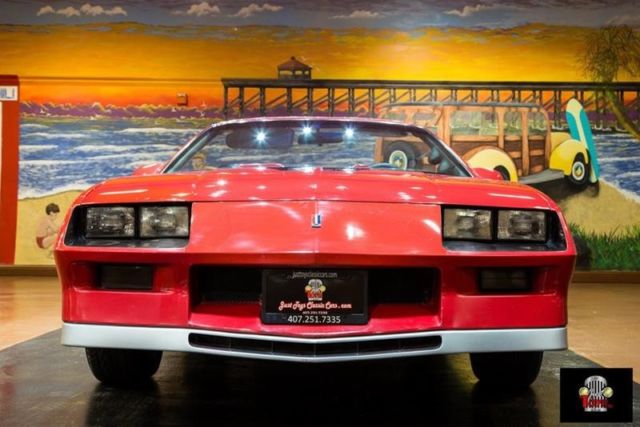 1984 Red Chevrolet Camaro --