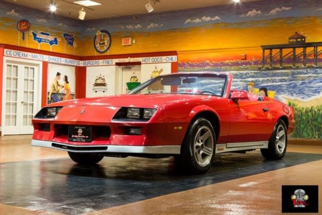 1984 Red Chevrolet Camaro --