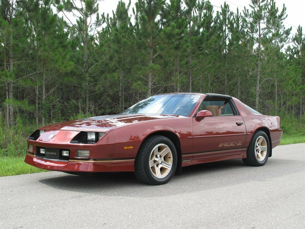 1989 Red Chevrolet Camaro 2d Coupe