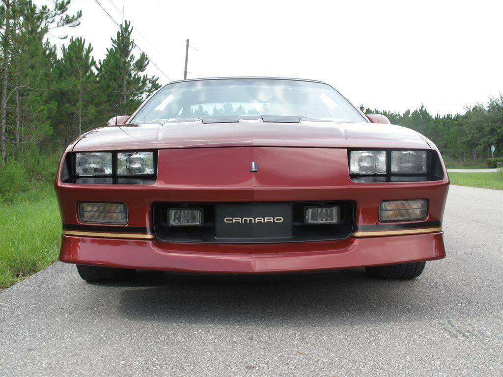 1989 Red Chevrolet Camaro 2d Coupe