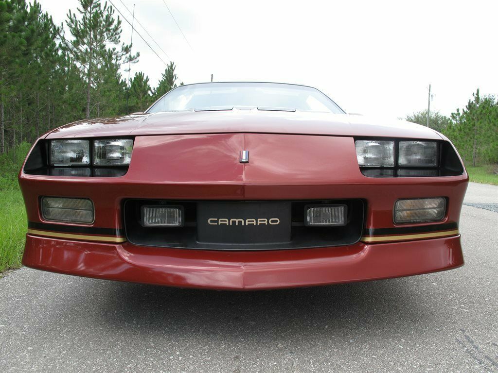 1989 Red Chevrolet Camaro 2d Coupe