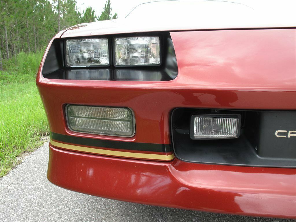 1989 Red Chevrolet Camaro 2d Coupe