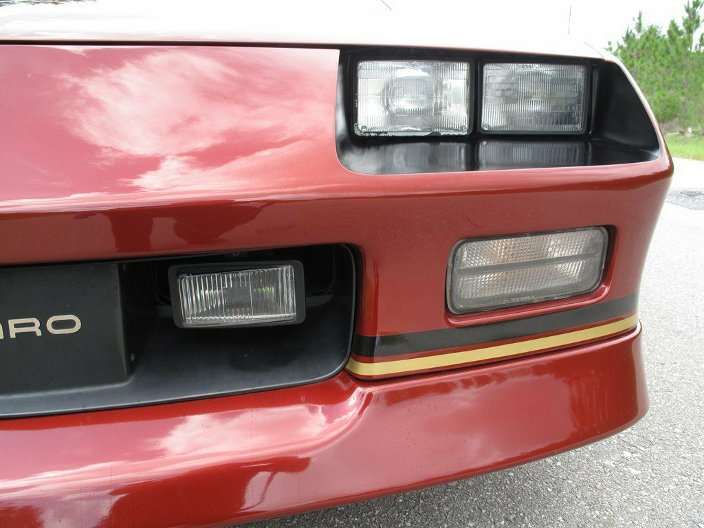 1989 Red Chevrolet Camaro 2d Coupe