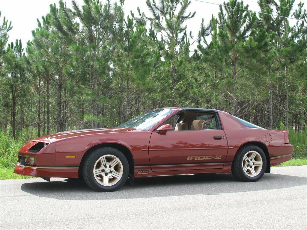 1989 Red Chevrolet Camaro 2d Coupe