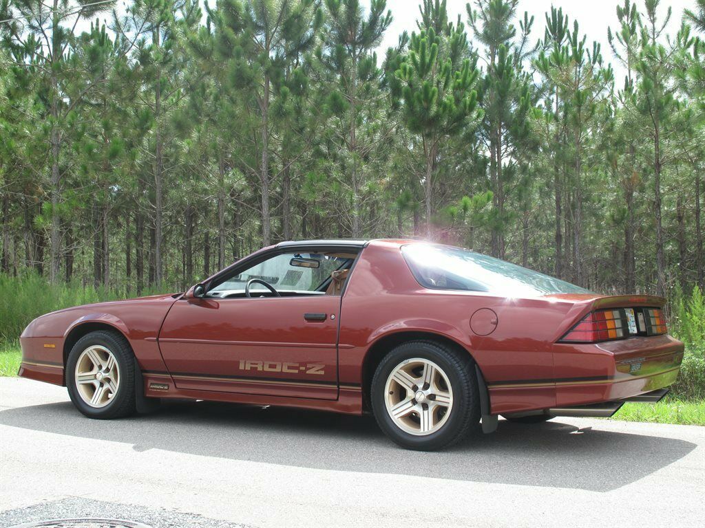 1989 Red Chevrolet Camaro 2d Coupe