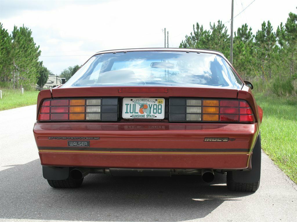 1989 Red Chevrolet Camaro 2d Coupe