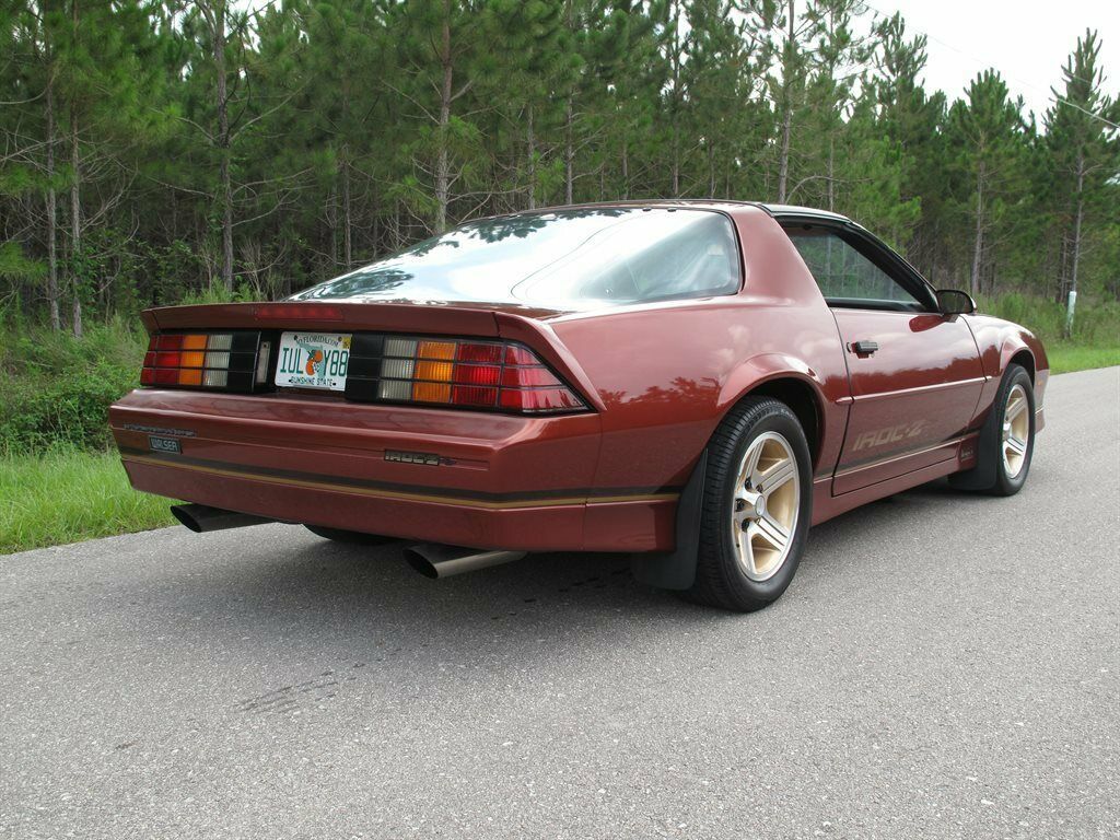 1989 Red Chevrolet Camaro 2d Coupe