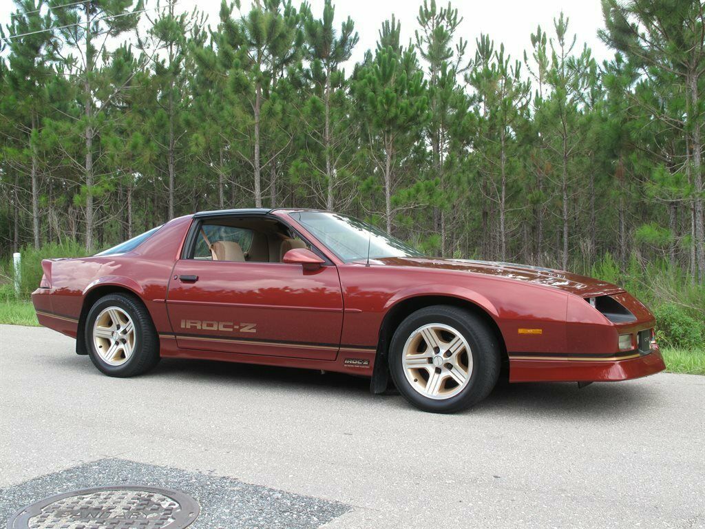 1989 Red Chevrolet Camaro 2d Coupe