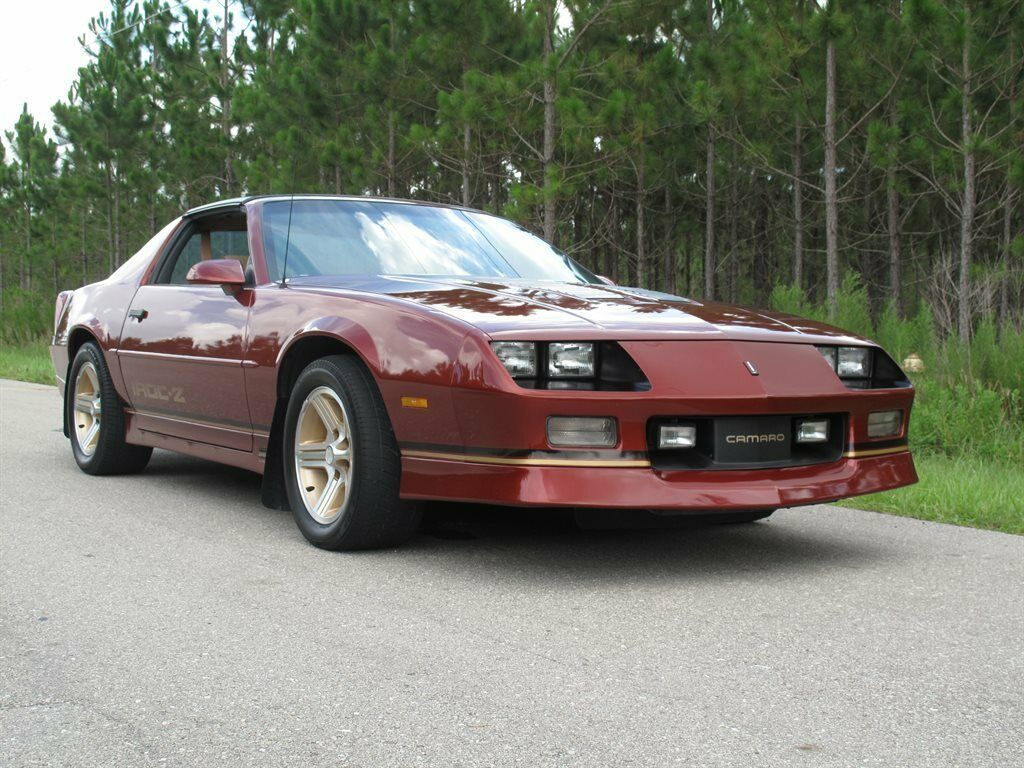 1989 Red Chevrolet Camaro 2d Coupe