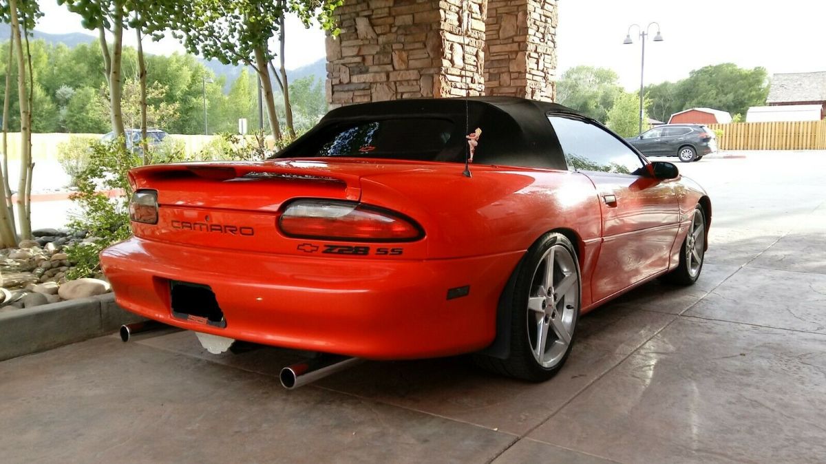 1994 Red Chevrolet Camaro Convertible