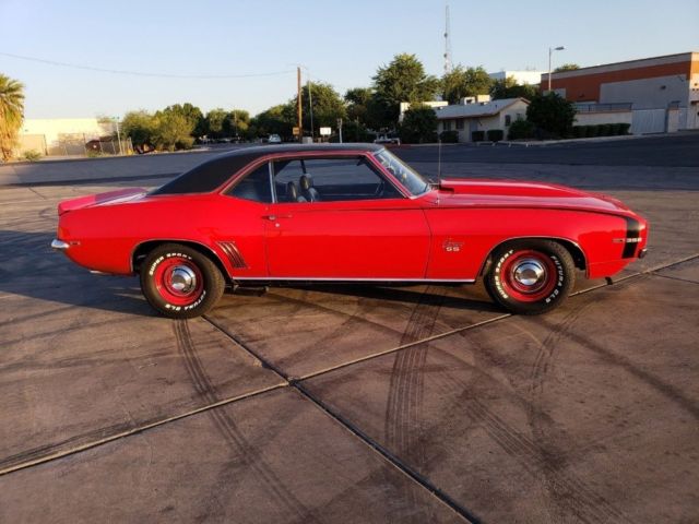 1969 Red Chevrolet Camaro Coupe