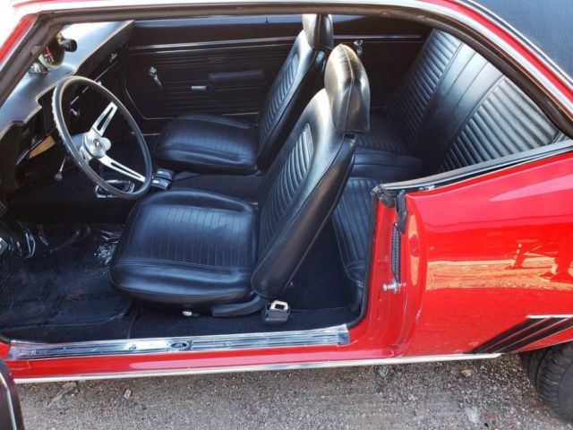 1969 Red Chevrolet Camaro Coupe