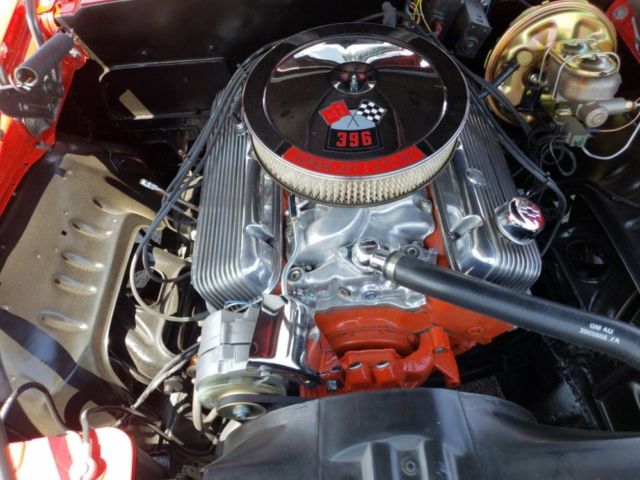 1969 Red Chevrolet Camaro Coupe