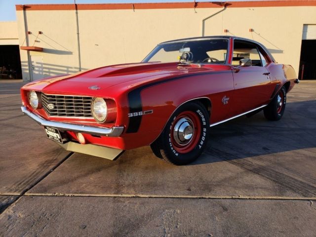1969 Red Chevrolet Camaro Coupe
