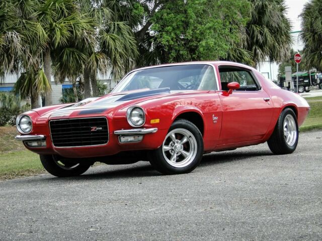 1972 Red Chevrolet Camaro 2d : 2 Door Hard TOP