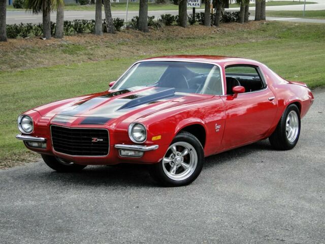 1972 Red Chevrolet Camaro 2d : 2 Door Hard TOP