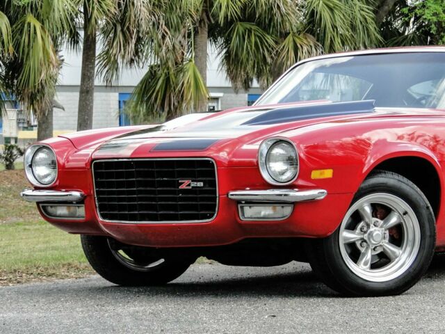 1972 Red Chevrolet Camaro 2d : 2 Door Hard TOP