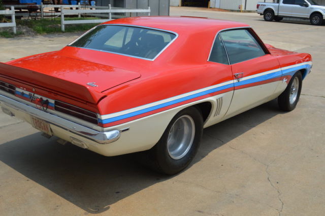 1969 Red Chevrolet Camaro --