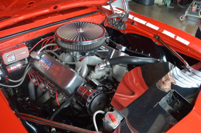 1969 Red Chevrolet Camaro --