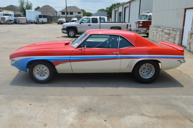 1969 Red Chevrolet Camaro --