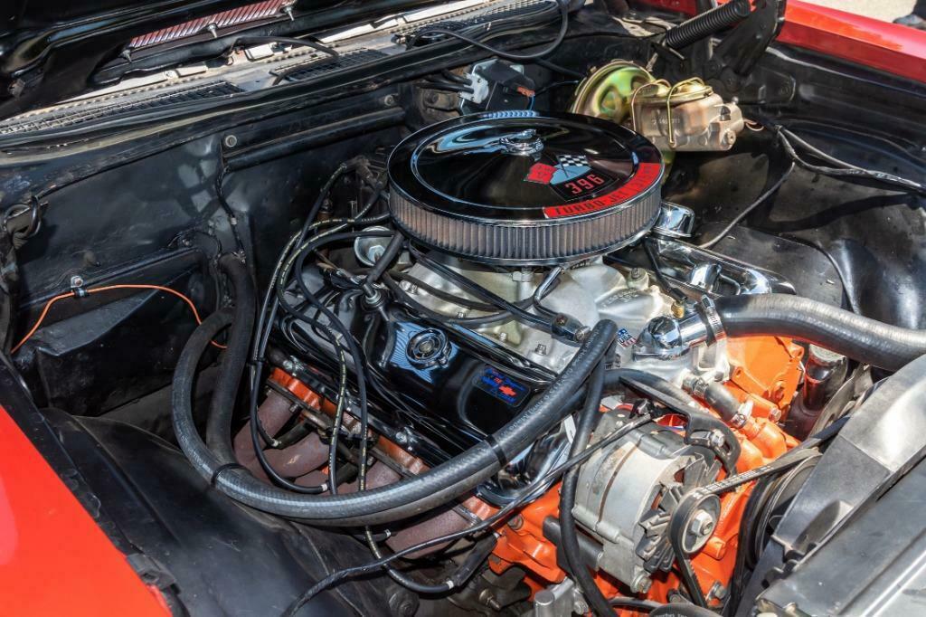 1969 Red Chevrolet Chevelle Coupe