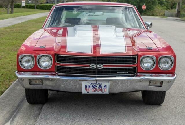 1970 Red Chevrolet Chevelle 2d : 2 Door Hard TOP