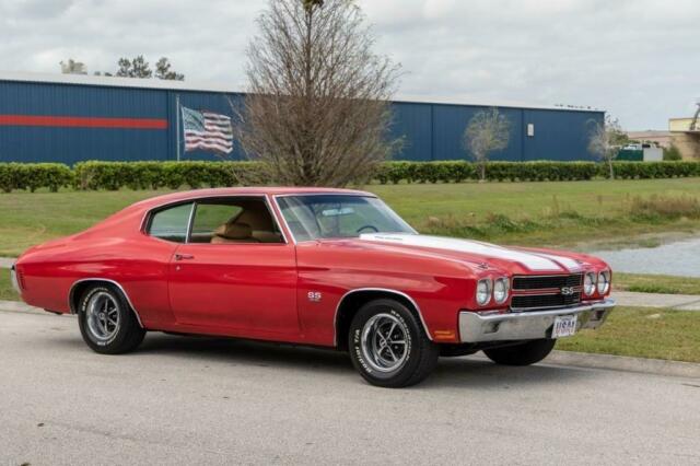1970 Red Chevrolet Chevelle 2d : 2 Door Hard TOP