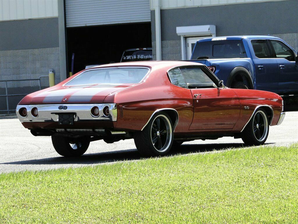 1971 Red Chevrolet Chevelle 2d : 2 Door Hard TOP