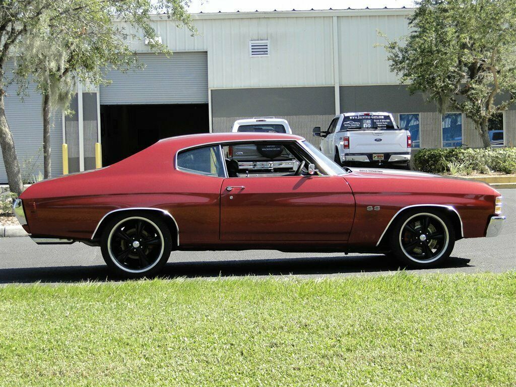 1971 Red Chevrolet Chevelle 2d : 2 Door Hard TOP
