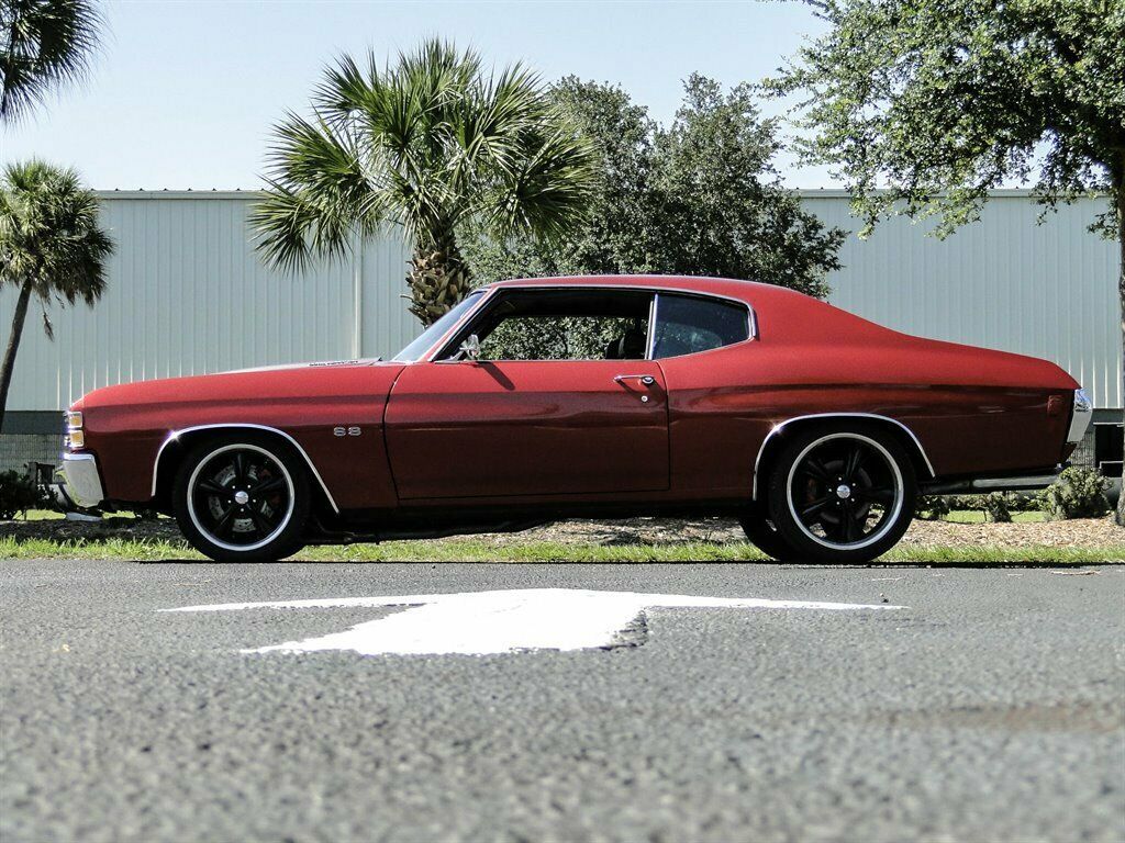 1971 Red Chevrolet Chevelle 2d : 2 Door Hard TOP