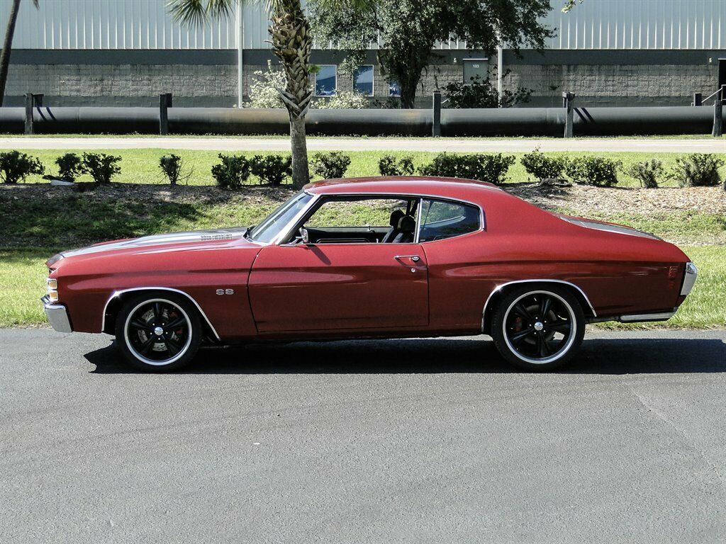 1971 Red Chevrolet Chevelle 2d : 2 Door Hard TOP