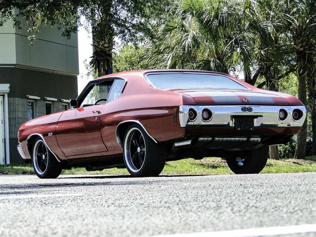 1971 Red Chevrolet Chevelle 2d : 2 Door Hard TOP