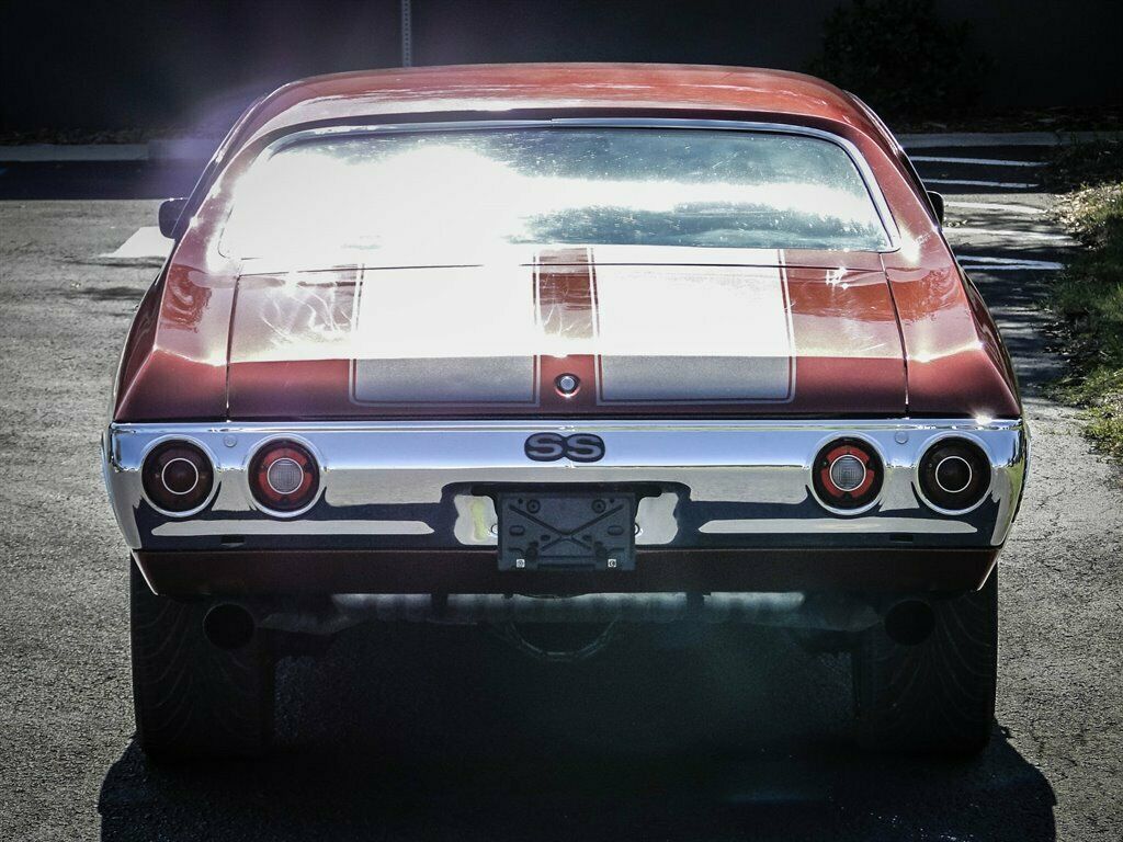 1971 Red Chevrolet Chevelle 2d : 2 Door Hard TOP